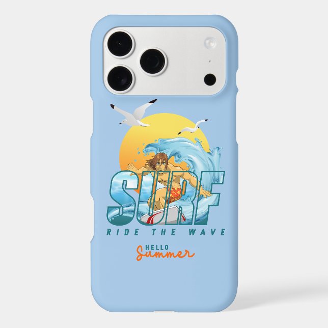 The Surfer Rides the Wave (Men) |  (Back)