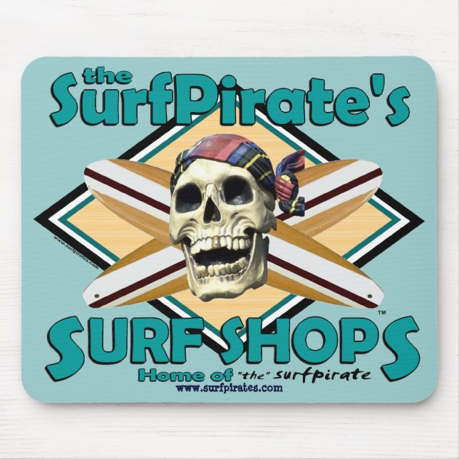 "the"surfpirate Mousepad (Front)