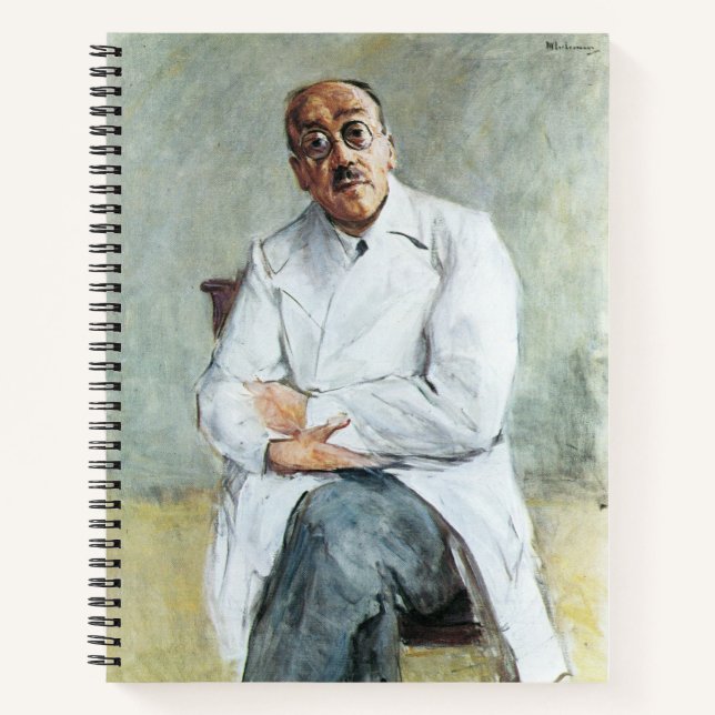 The Surgeon (by Max Liebermann) Notebook (Front)