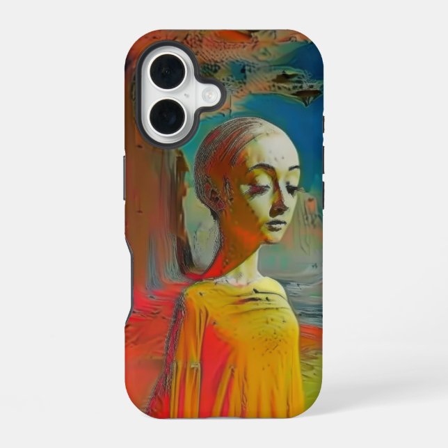 The Surrealness of it All iPhone 16 Case (Back)