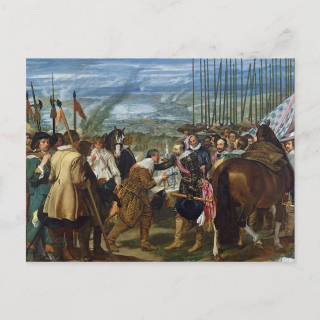 The Surrender of Breda, 1625, c.1635 Postcard (Front)
