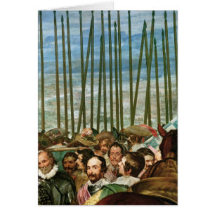 The Surrender of Breda,detail of soldiers