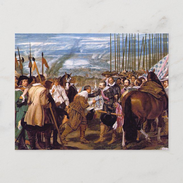 The Surrender of Breda Postcard (Front)