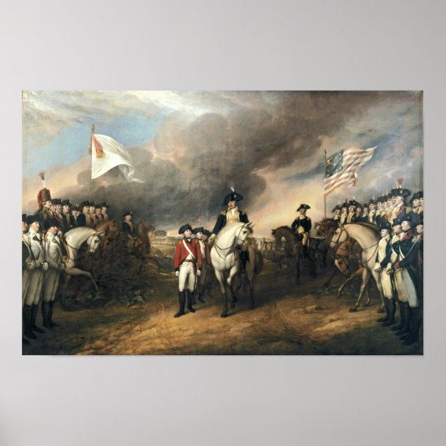 The Surrender of Lord Cornwallis Poster (Front)