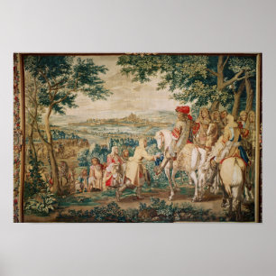 The Surrender of Marsal in Gobelins Workshop Poster