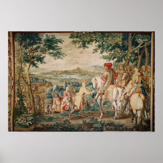The Surrender of Marsal in Gobelins Workshop Poster (Front)