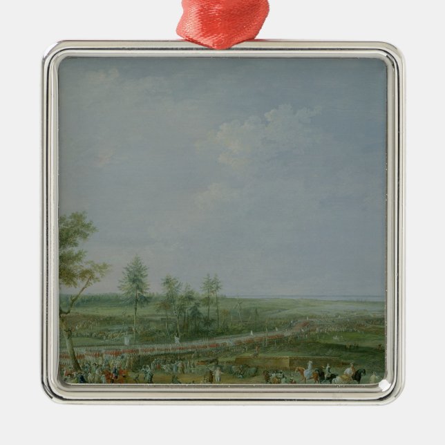 The Surrender of Yorktown Metal Tree Decoration (Front)