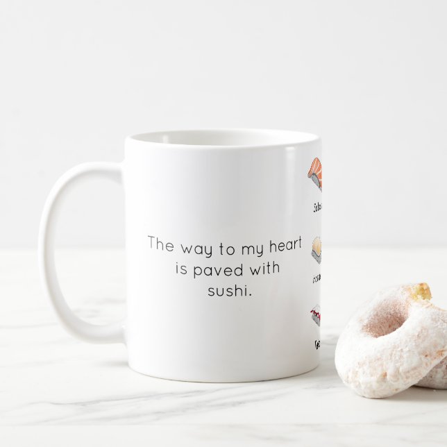 The Sushi Lovers Mug (With Donut)