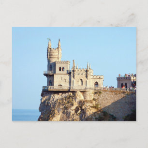The Swallow's Nest Castle Crimea Ukraine Postcard