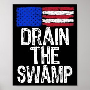 The Swamp Kamala Harris 2024 Election Anti Trump  Poster
