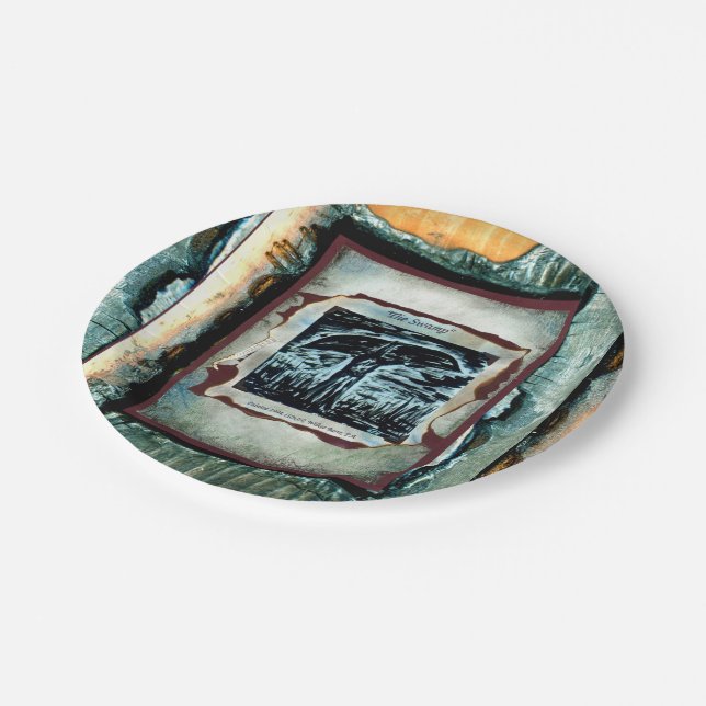 The Swamp Paper Plate (Angled)