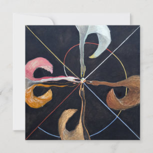 The Swan 7 Hilma af Klint Card