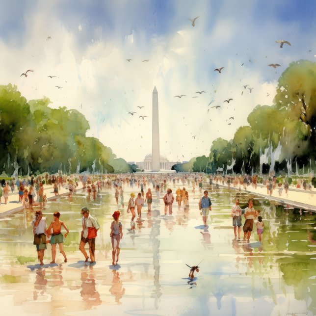 The Swan Boats Humourous Throw Pillow (Creator Uploaded)