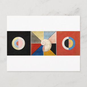 The Swan, Group IX by Hilma af Klint Postcard