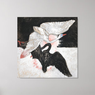 The Swan, Group IX, No.2 by Hilma af Klint Canvas Print