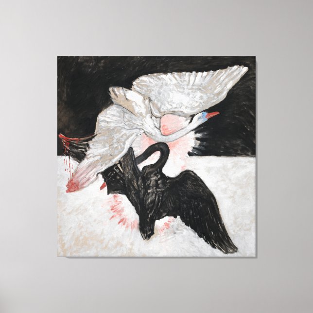The Swan, Group IX, No.2 by Hilma af Klint Canvas Print (Front)