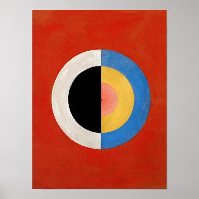 The Swan, No.17 by Hilma af Klint Poster (Front)