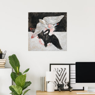 The Swan, No 2   Hilma af Klint   Poster