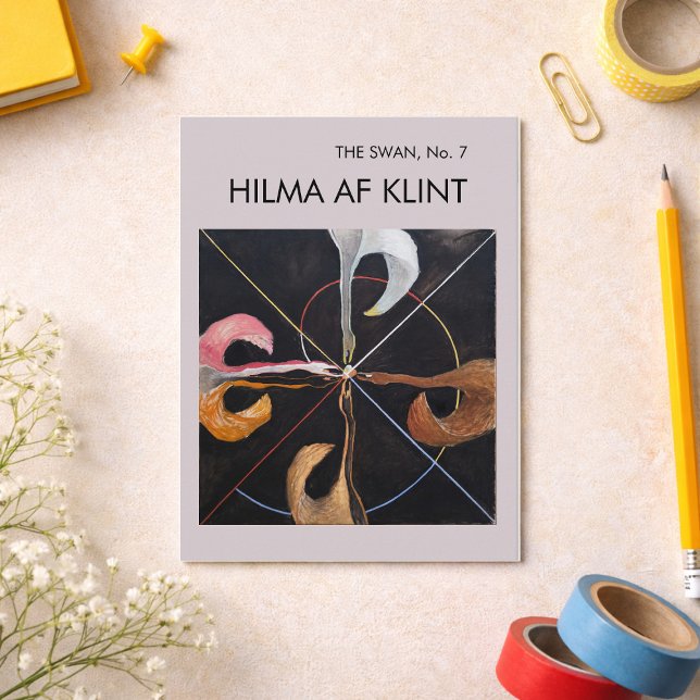 The Swan No. 7, Hilma af Klint Postcard (Creator Uploaded)