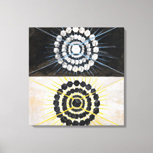 The Swan, No 8   Hilma af Klint   Canvas Print