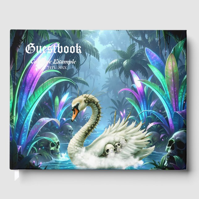 The Swan of Forgotten Waters.  Guest Book (Front)