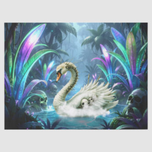 The Swan of Forgotten Waters.  Tissue Paper