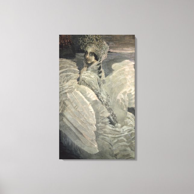 The Swan Princess, 1900 Canvas Print (Front)
