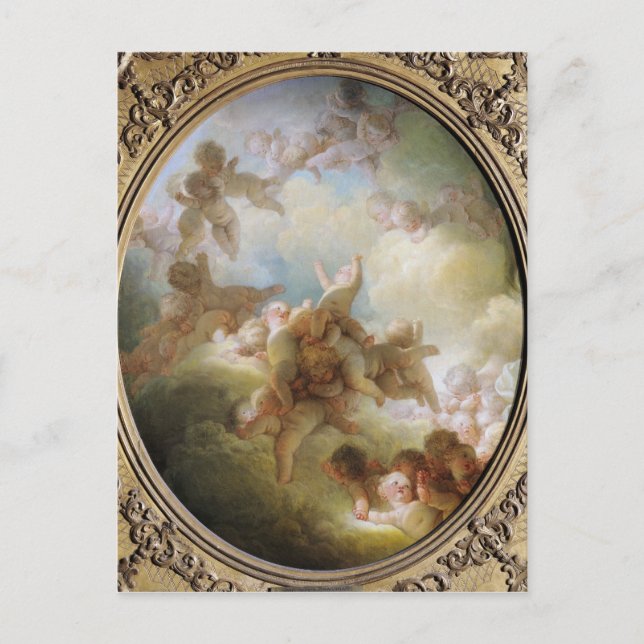 The Swarm of Cupids, c.1767 Postcard (Front)