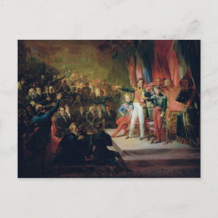 The Swearing-In of Louis-Philippe Postcard