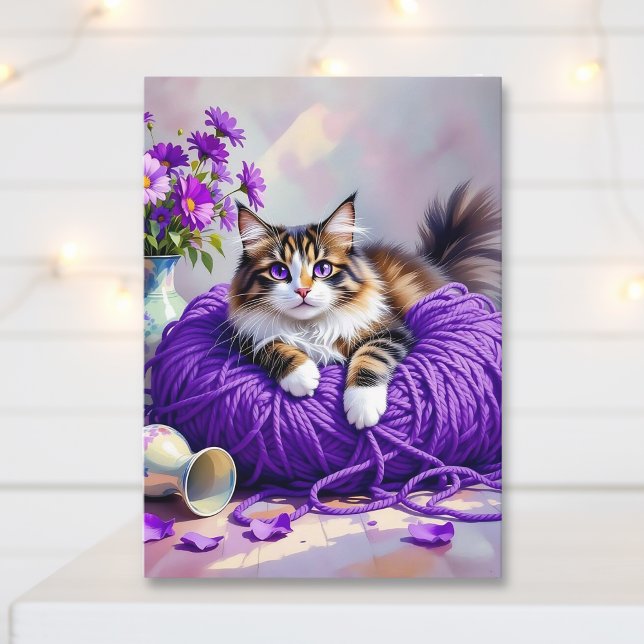 The Sweetest Cat Themed Thinking of You Poem Card (Creator Uploaded)