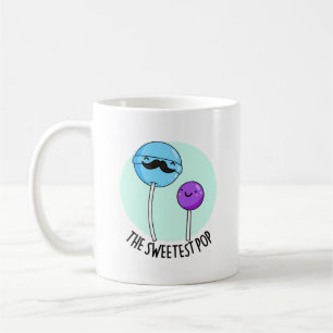 The Sweetest Pop Funny Lollipop Pun Coffee Mug
