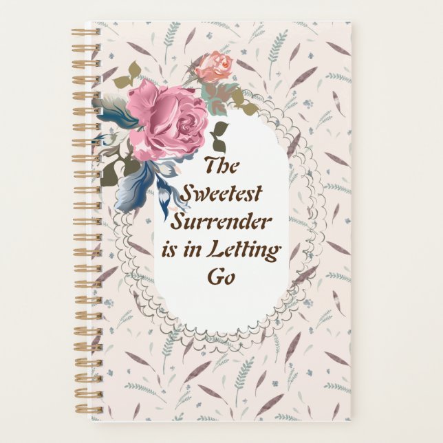 The Sweetest Surrender Floral Business Planner (Front)