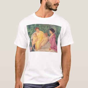 The Swim or Two Mothers & Their Children on a T-Shirt