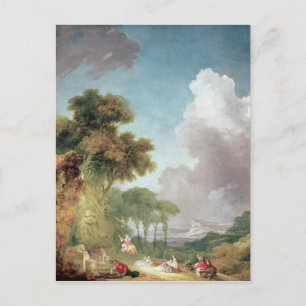 The Swing, c.1765 Postcard
