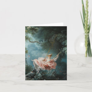 The Swing Folded Holiday Card