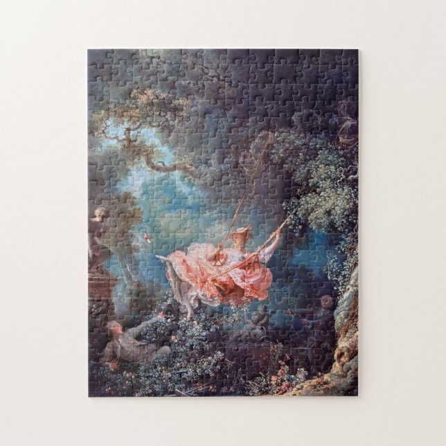 The Swing, Fragonard Jigsaw Puzzle (Vertical)