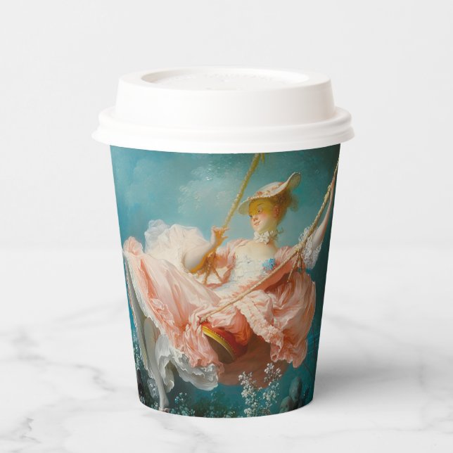 The Swing Fragonard Paper Cups (Left)