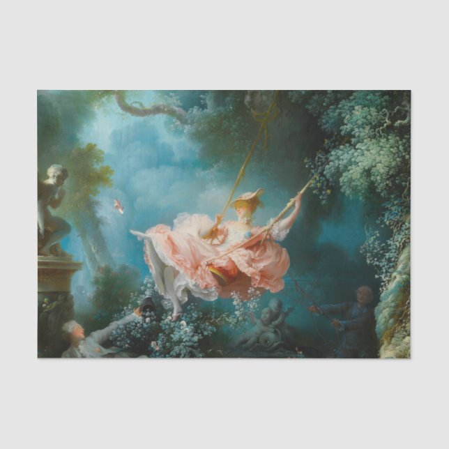 The Swing Fragonard Tissue Paper (Front)