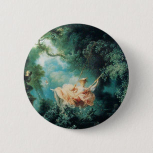 THE SWING  green pink 6 Cm Round Badge