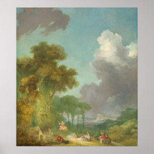 The Swing - Jean Fragonard Fine Art Poster