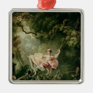 The Swing Metal Tree Decoration