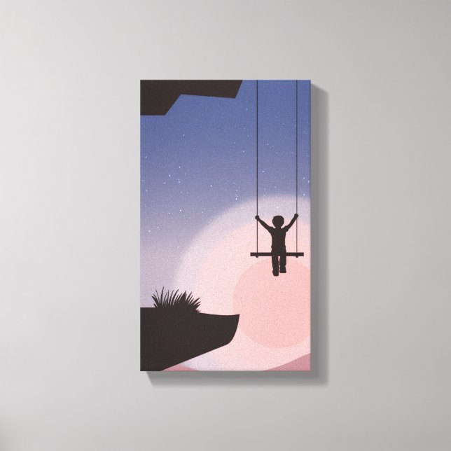 The Swinger  Canvas Print (Front)