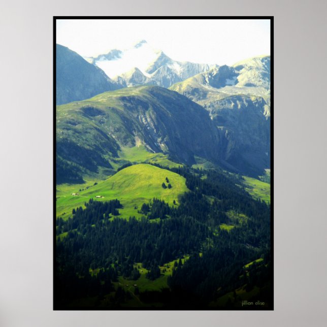 The Swiss Alps Poster (Front)