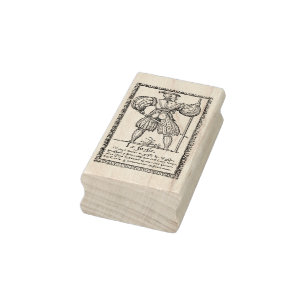 The Swiss - Maple Wood Art Stamp