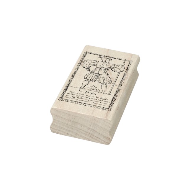 The Swiss - Maple Wood Art Stamp (Stamp)