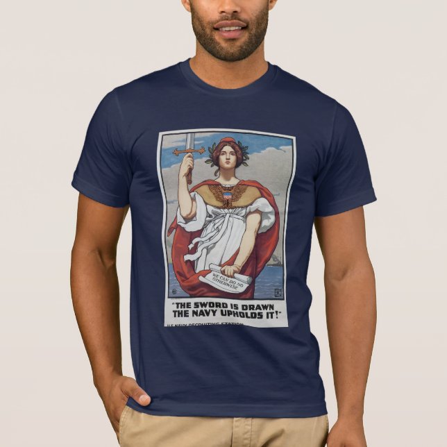 "The Sword is Drawn..." T-Shirt (Front)