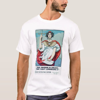 The Sword is Drawn - The Navy Upholds It (US02303) T-Shirt