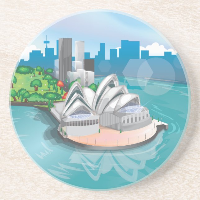 The Sydney Opera House Coaster (Front)