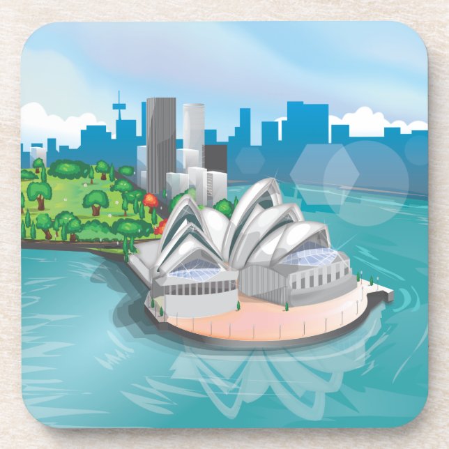 The Sydney Opera House Coaster (Front)