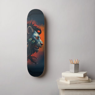 The symbiosis of strength and grace skateboard